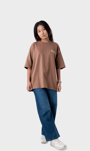 Women_s-Drop-Shoulder-Half-Sleeves-T-shirt-HIPHOP-in-Color-Brown1.jpg